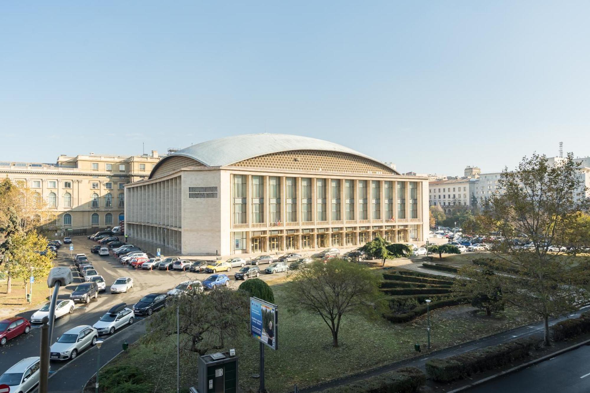 Chic Comfort 1Bdr With Landmark View - Concerthall Bucarest Esterno foto
